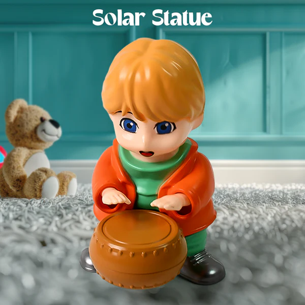 Creative Solar Drummer Car Aromatherapy...