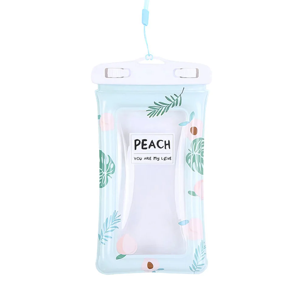 Waterproof Transparent Mobile Pouch with Neck Strap