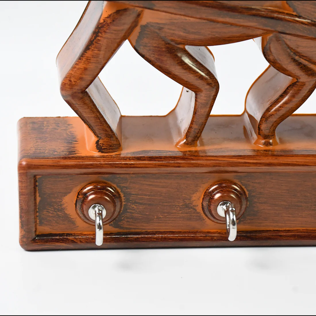 Plastic Rath Design Key Holder with 6 Hooks