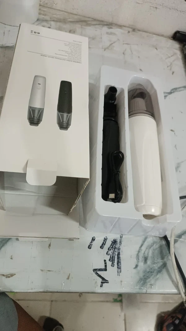 Cordless Rechargeable Mini Handheld Vacuum Cleaner Set