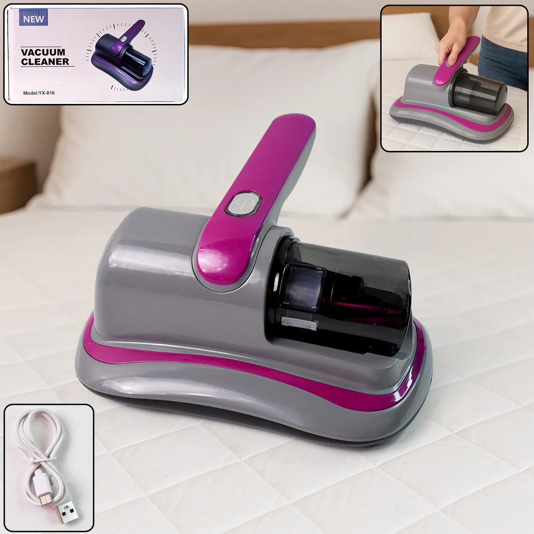 Powerful Suction Portable Cordless Handh...