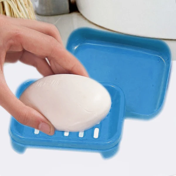 Covered Plastic Soap Case for Bathroom