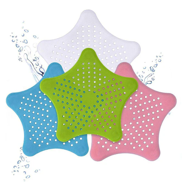 Star Shape Drain Hair Catcher Strainer