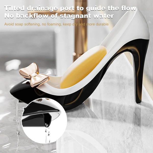 Creative High Heel Shape Soap Box