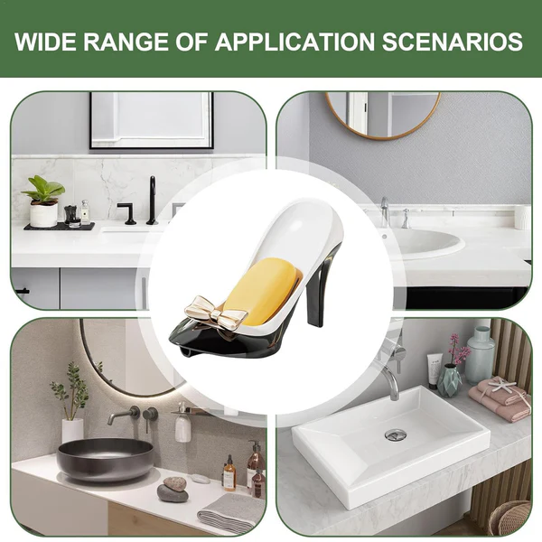 Creative High Heel Shape Soap Box