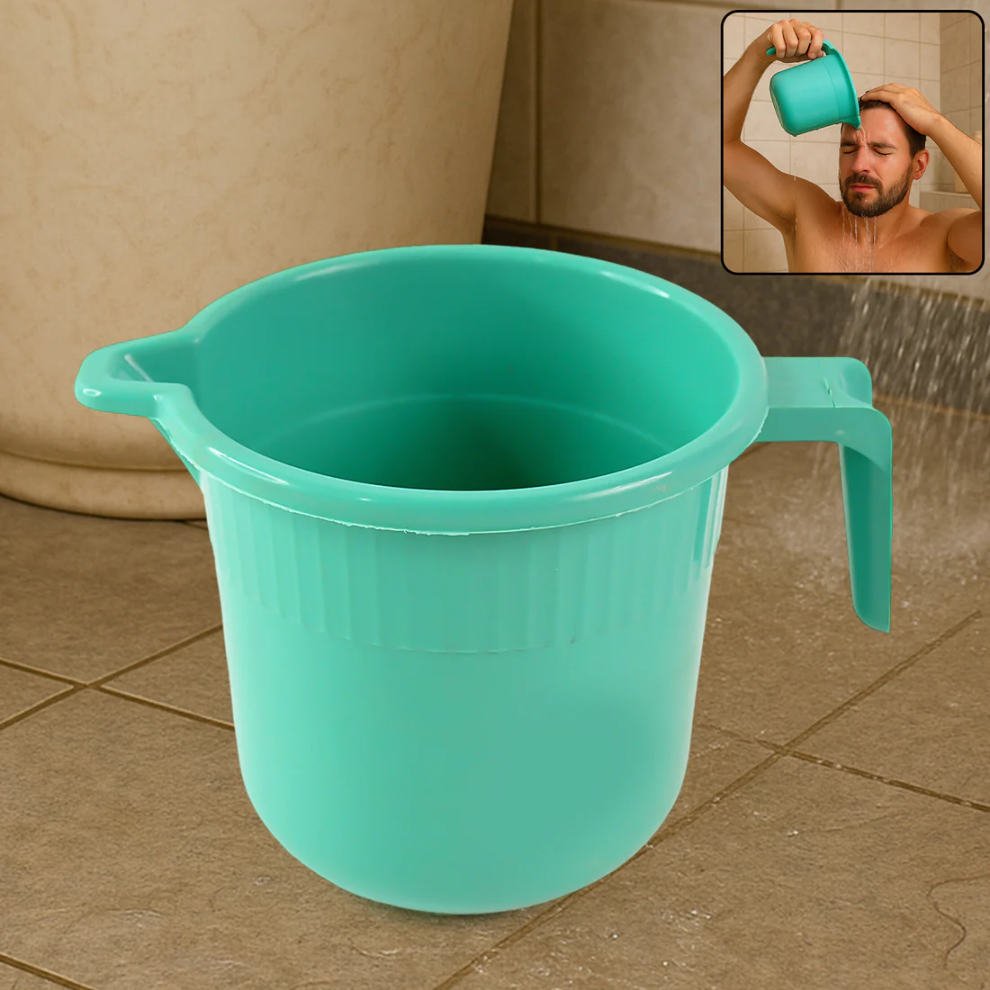 Plastic Bathroom Mug for Daily Use