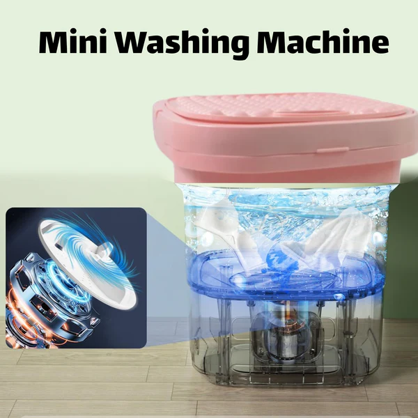 Portable Foldable Washing Machine Washer Dryer