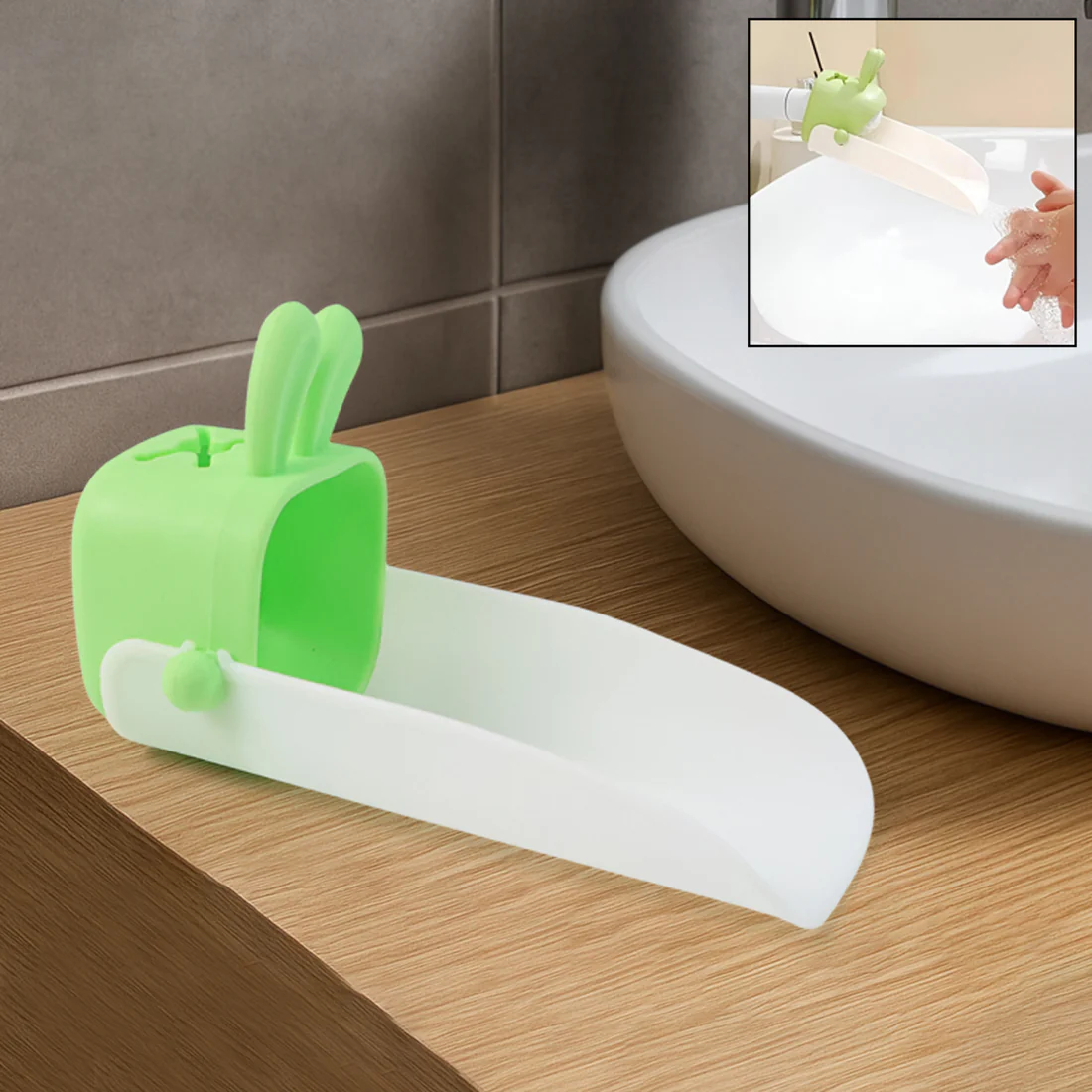 Silicone Sink Handle Extender for Kids