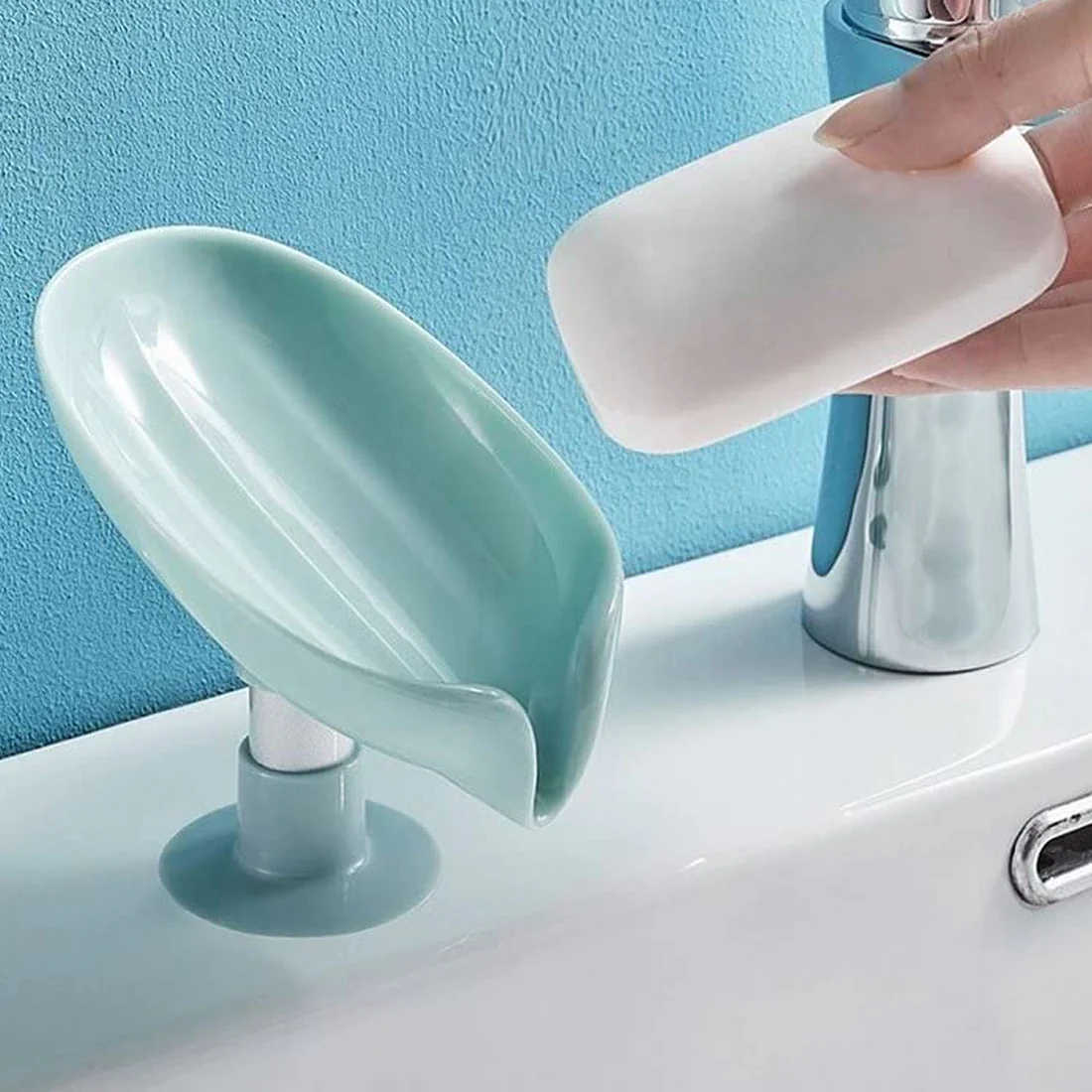 Self Draining Soap Holder Stand Sabudani