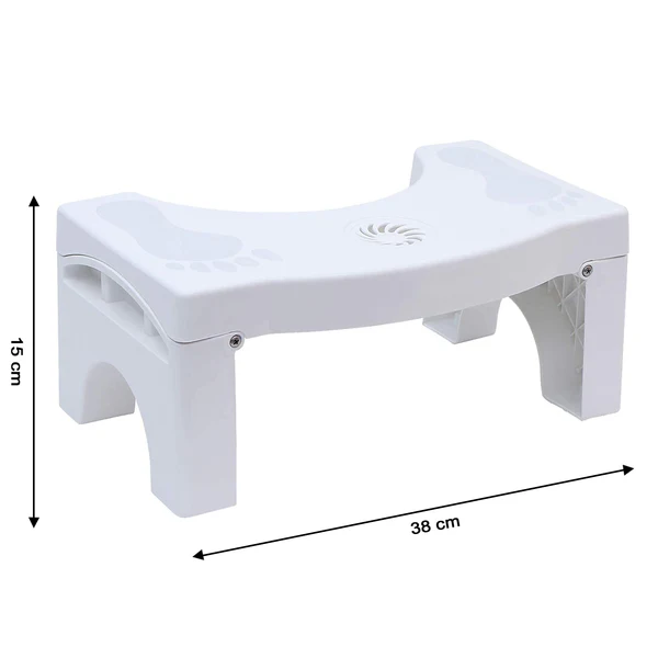 Plastic Non Slip Folding Toilet Squat Stool