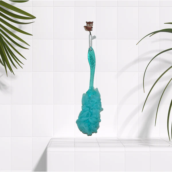 Loofah Back Scrubber Long Handle Bath Brush