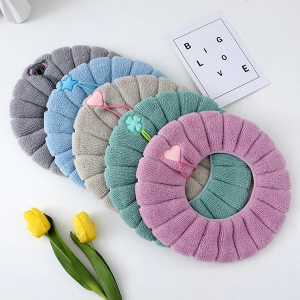 Winter Soft Toilet Seat Cushion Cover