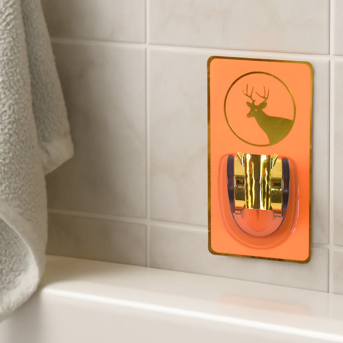 Self Adhesive Adjustable Shower Head Holder