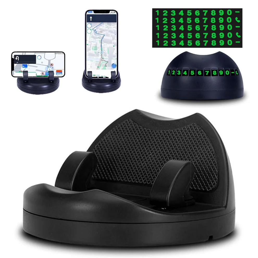 2 in 1 Car Anti Slip Mat Phone Holder Da...