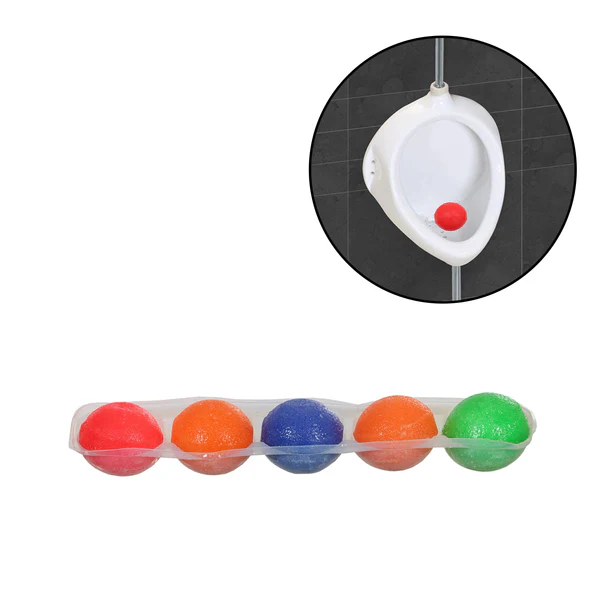 Urinal Balls Bathroom Freshener Set of 5