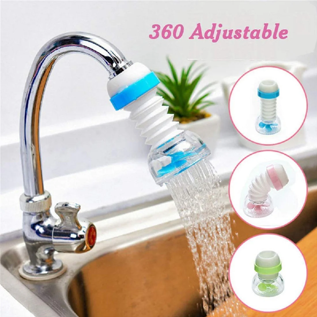 Adjustable Kitchen Sink Water Filter Sprayer