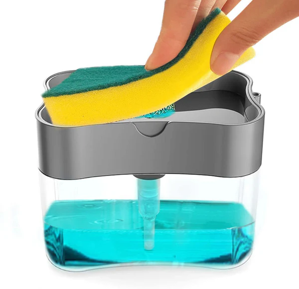 2 in 1 Countertop Soap Dispenser with Sp...