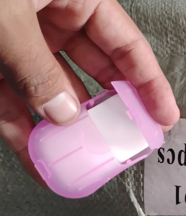 Travel Paper Soap Sheets with Mini Box