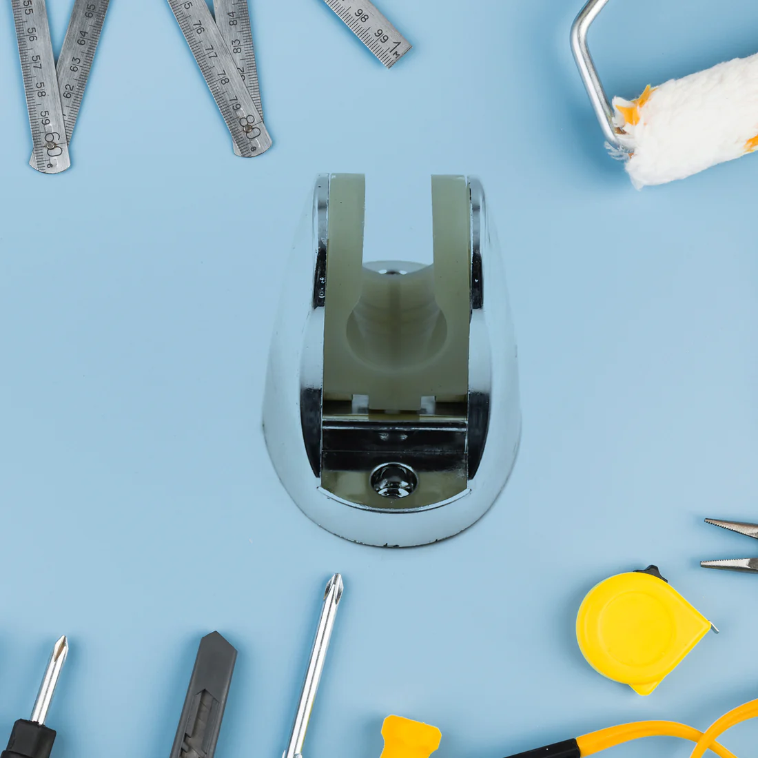 Adjustable Shower Head Holder with Screw...