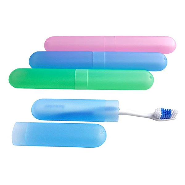 Plastic Travel Toothbrush Hygienic Case