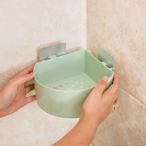 Self Adhesive Corner Shelf Shower Caddy...