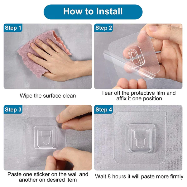 Multipurpose Wall Shelf Storage Rack for Kitchen Bathroom