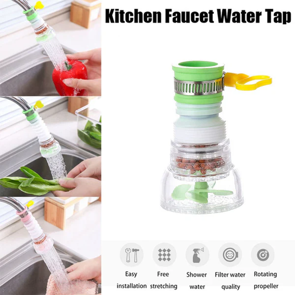 360 Degree Water Saving Faucet Splash Regulator