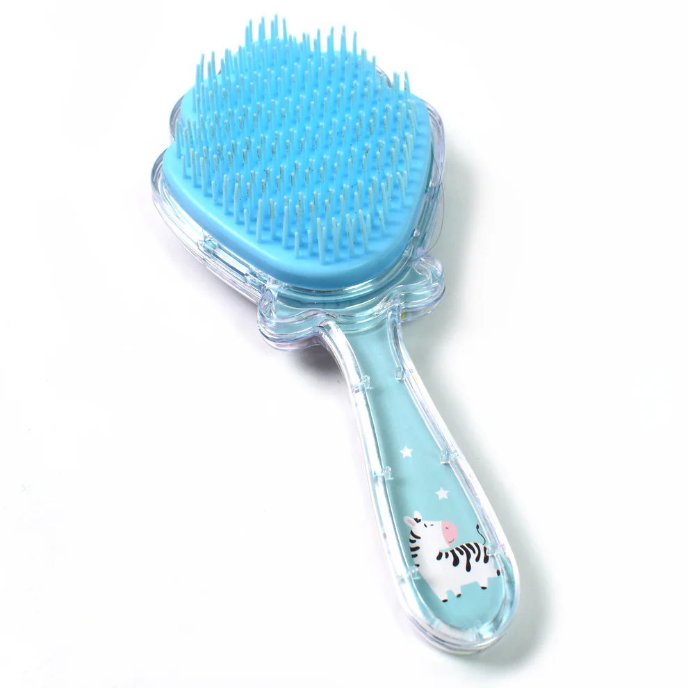 Cartoon Hair Brush Massage Shower Comb Blur Wet Salon (1 Pc ), Hair accessories