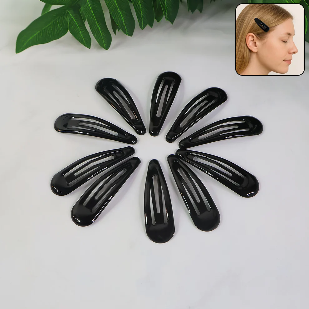 Metal Hair Clips Set (10 Pcs Set), Hair accessories