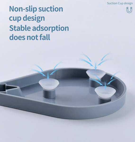 Leaf Shape Self Draining Bathroom Soap Holder