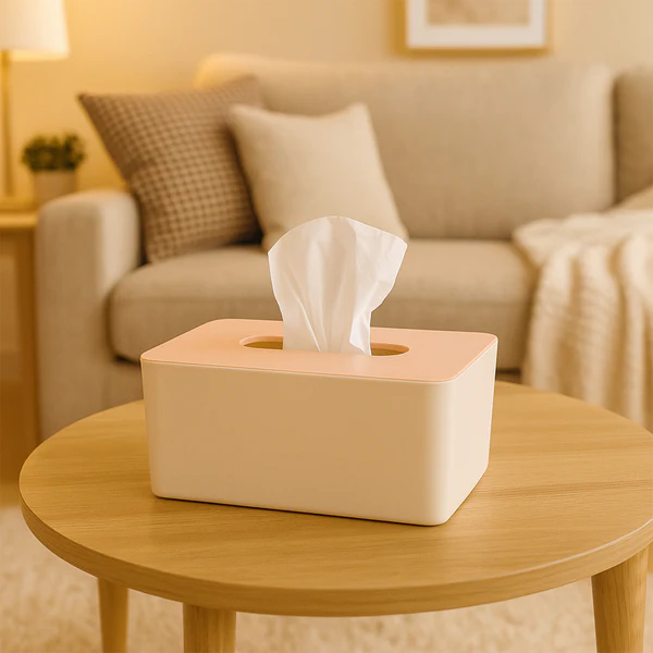 Modern Tissue Box Holder for Home Bathroom