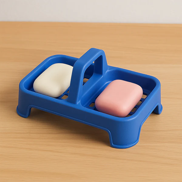 Premium 2 in 1 Double Soap Dish Stand