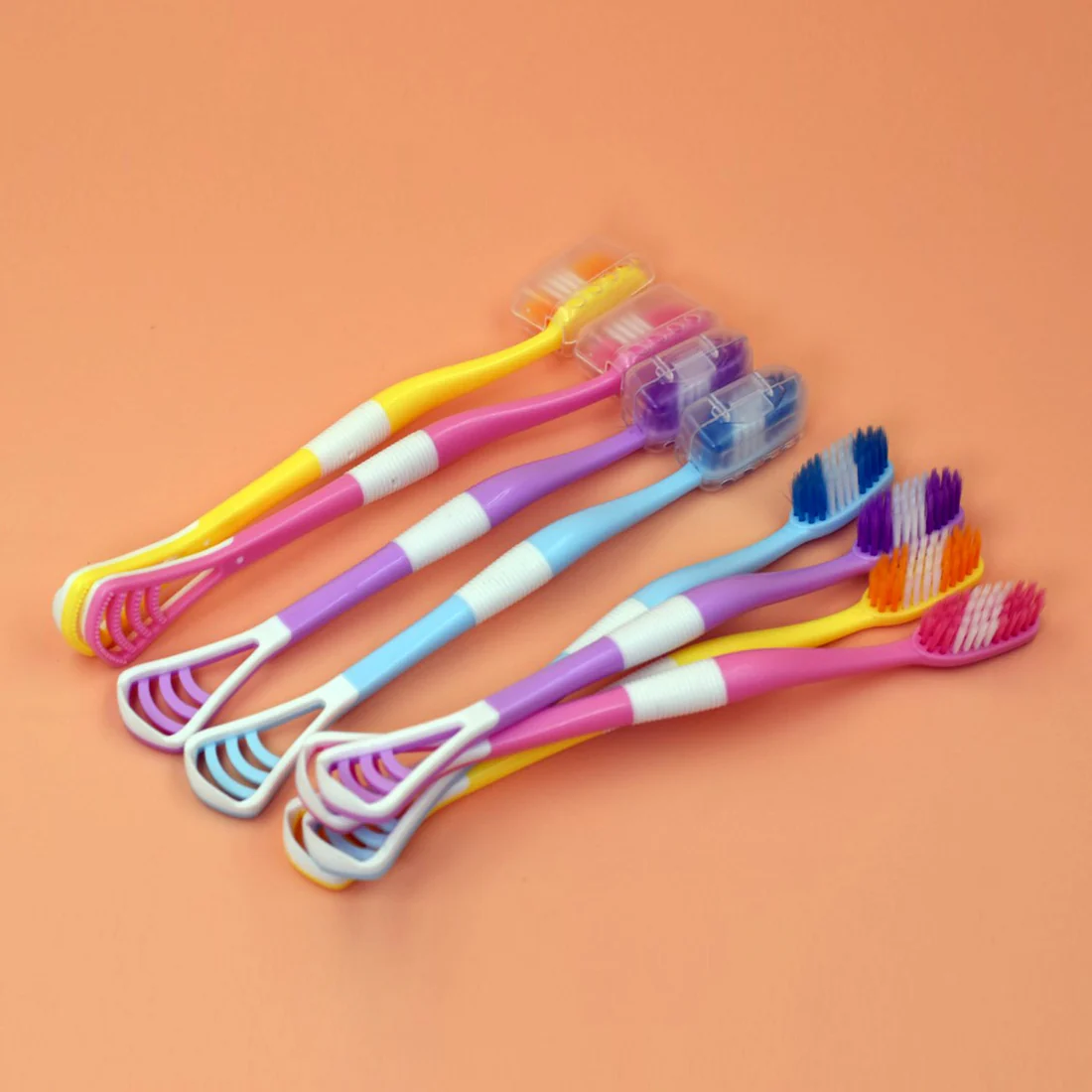 2 in 1 Toothbrush Case Set for Family Use