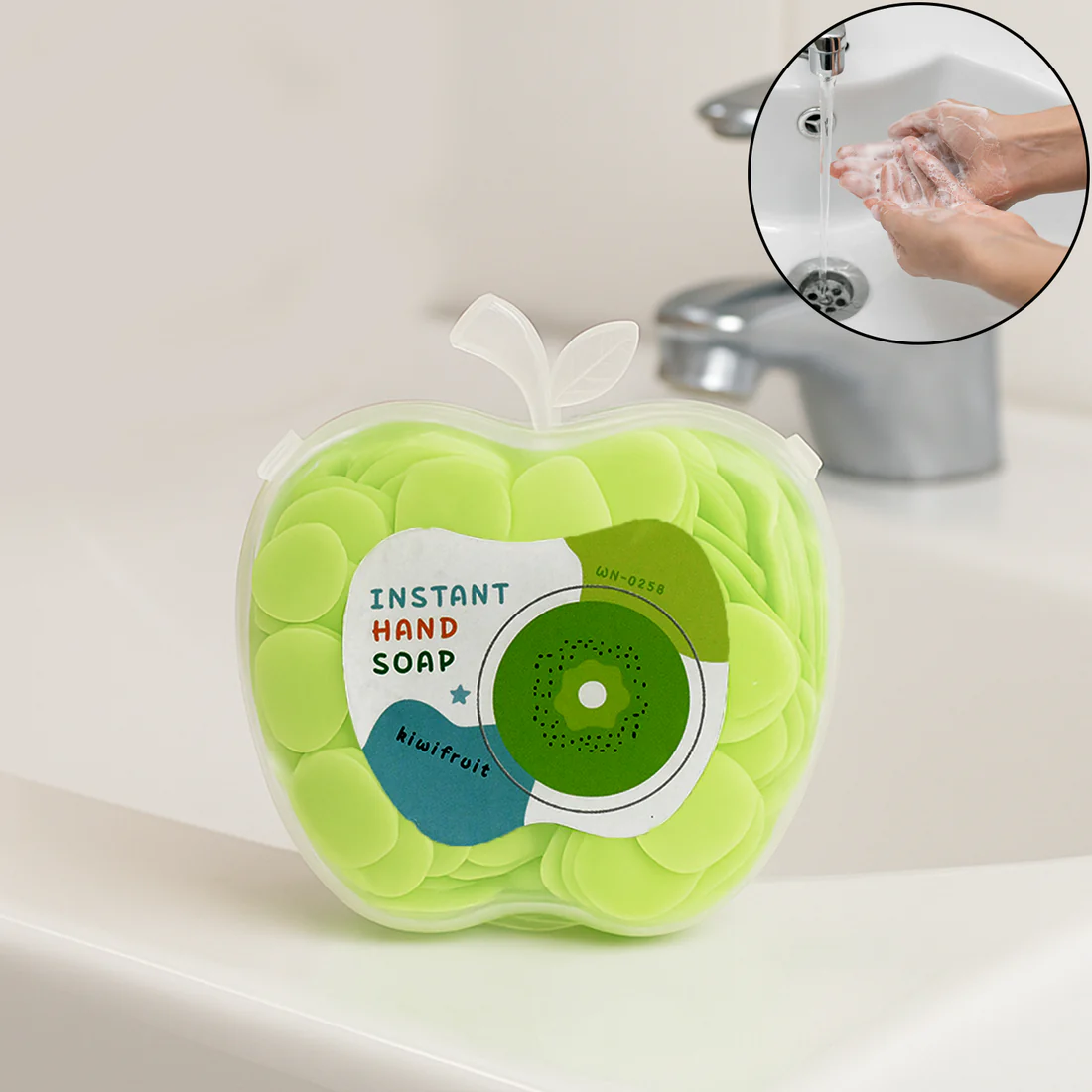 Instant Hand Wash Paper Soap Sheets