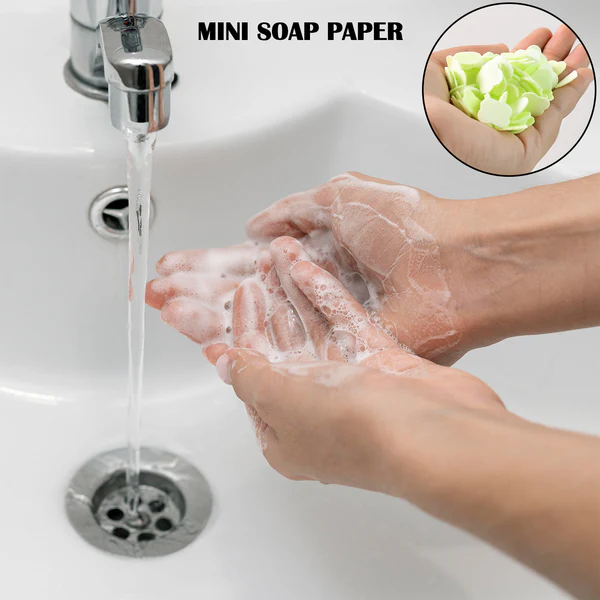 Instant Hand Wash Paper Soap Sheets