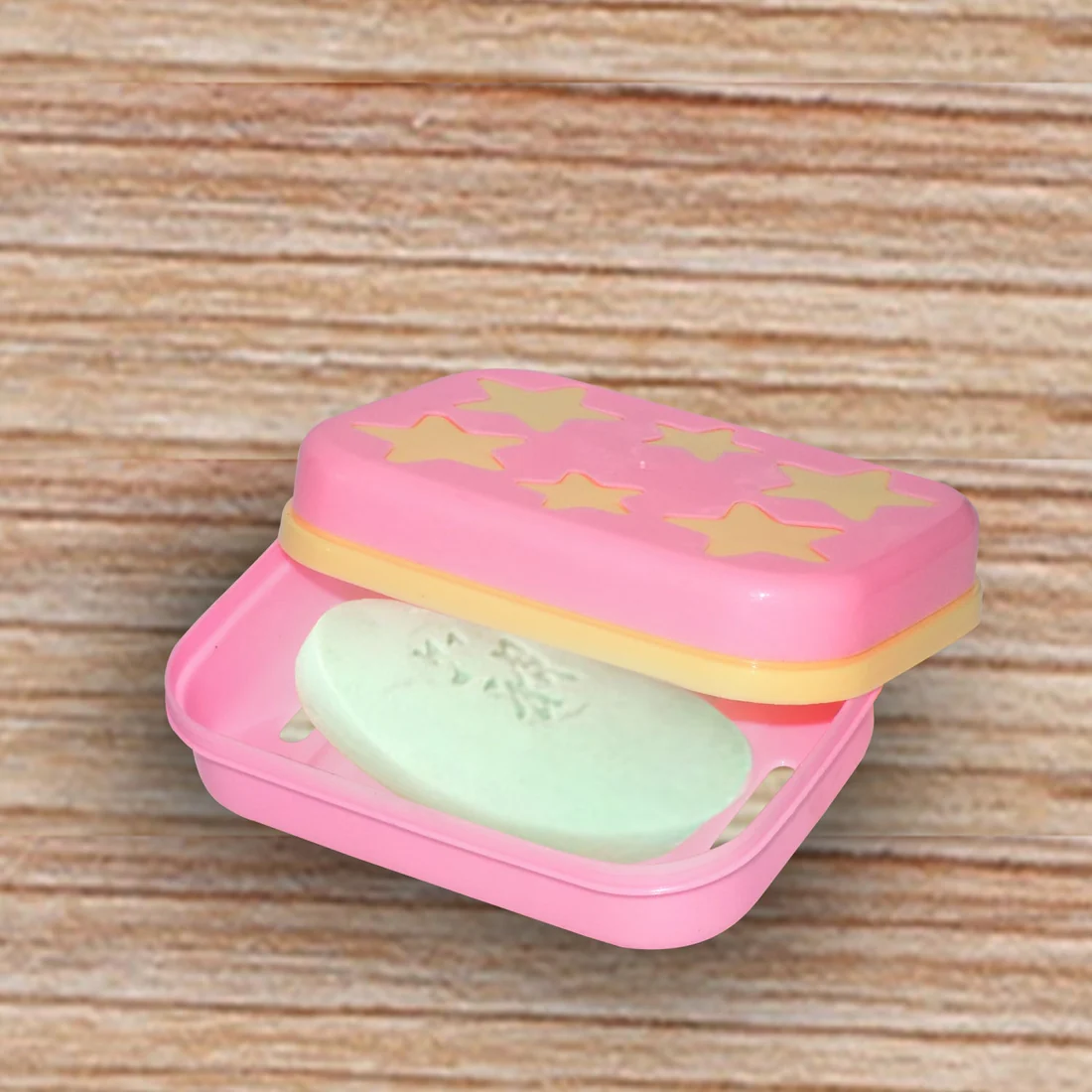 Star Shaped Self Design Bathroom Soap Case Holder