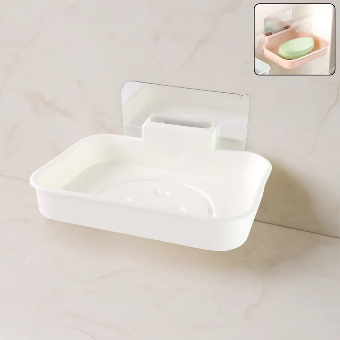 Self Adhesive Wall Mounted Soap Dish Holder