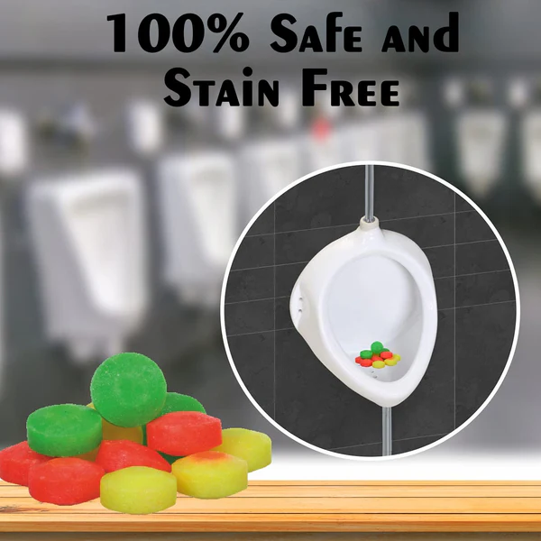 Urinal Deodorizing Blocks Fragrance Cubes Set of 6