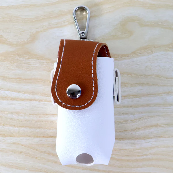 Golf Tees Holder & Mini Ball Pouch with Carabiner - (1 Pc)