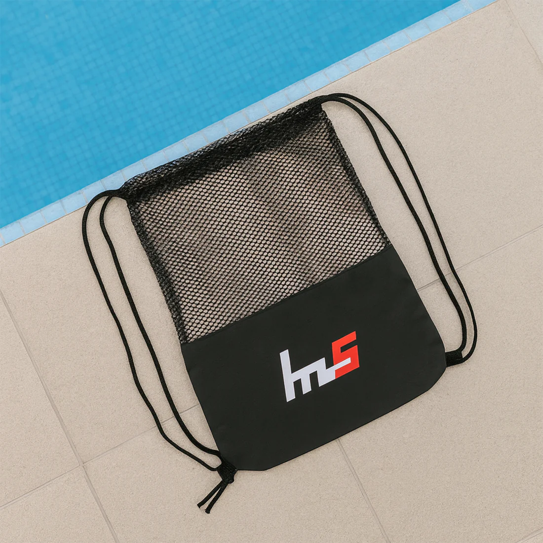 Mesh Drawstring Gym Sack – Breathable Sp...