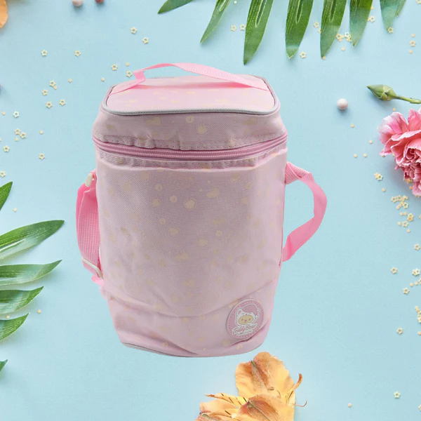 Cute Animal Zip Lunch Bag with Adjustabl...