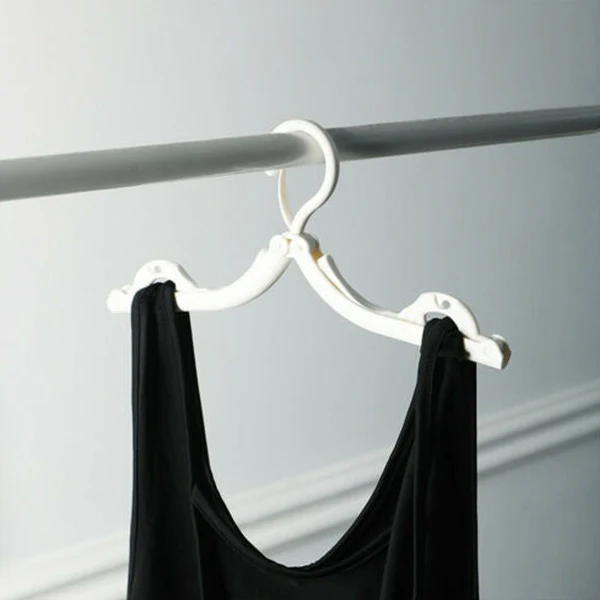 Portable Folding Clothes Drying Rack Travel Hanger