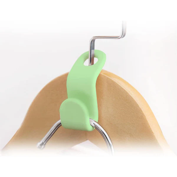 Multipurpose Plastic Hanger Hooks Set of 10