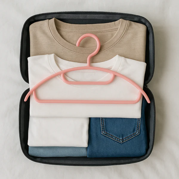 Ganesh Durable Plastic Clothes Hangers S...