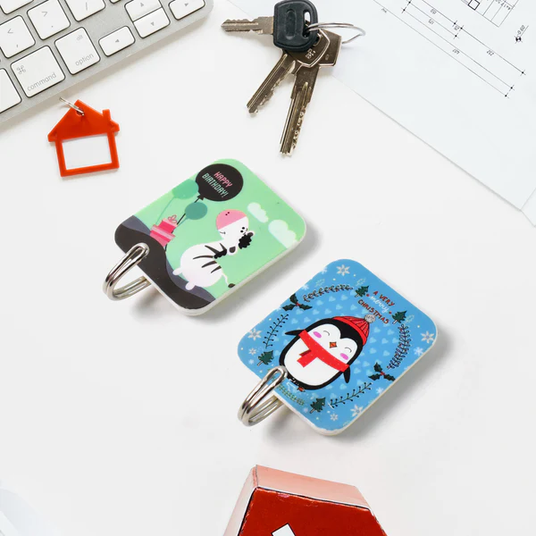 Multipurpose Strong Cartoon Self Adhesive Hooks Set of 2