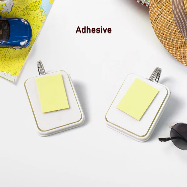 Multipurpose Strong Cartoon Self Adhesive Hooks Set of 2