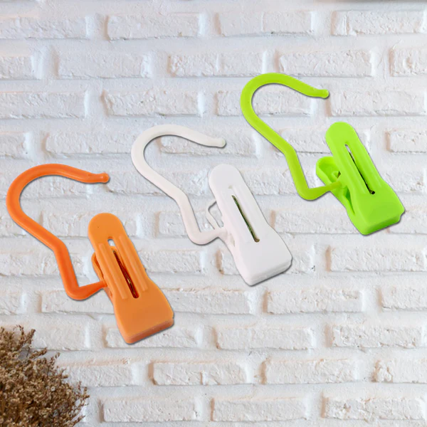 Multipurpose Hanging Hook Clip Self Adhesive Mix Color