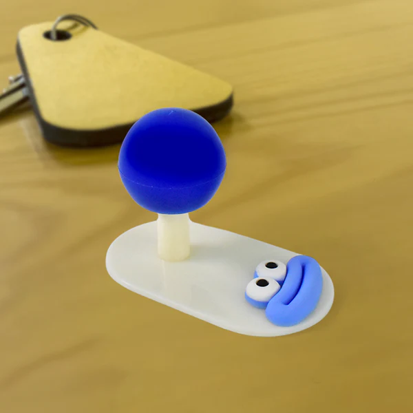 Cartoon Colorful Ball Shape Self Adhesive Wall Hook