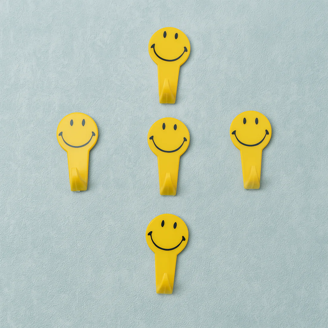 Adhesive Hooks Set of 5 for Keys and Dai...