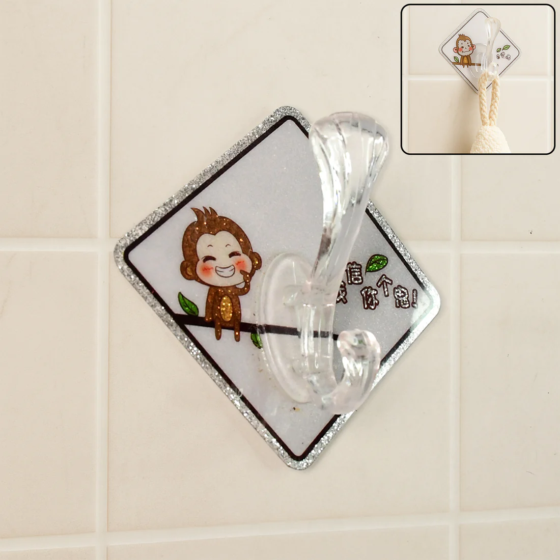 Cute Cartoon Transparent Self Adhesive W...